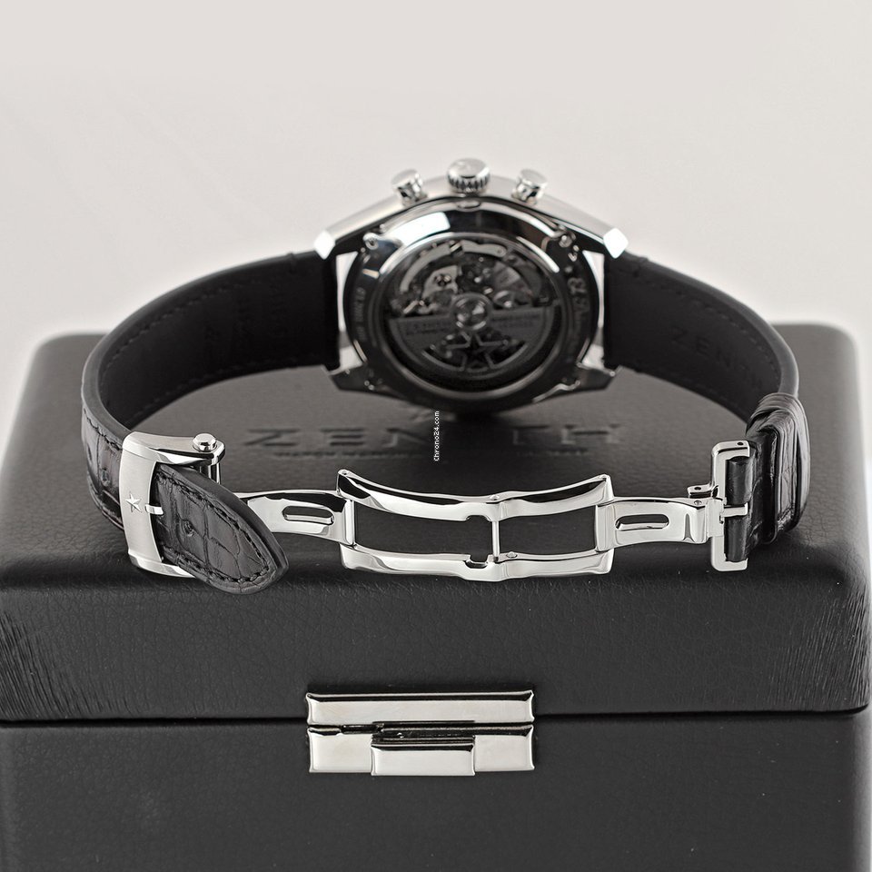 IMG_9081 Zenith El Primero Chronomaster Mens watch Unisex Automatic Steel 03.2081.400 78.c813 Replica 6