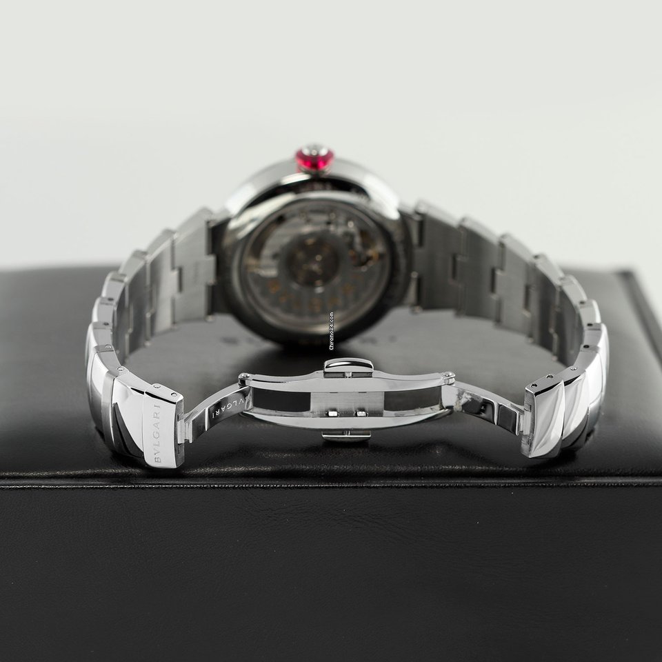 IMG_9081 Bulgari Lucea Womens watch Automatic Steel 102383 Replica 6