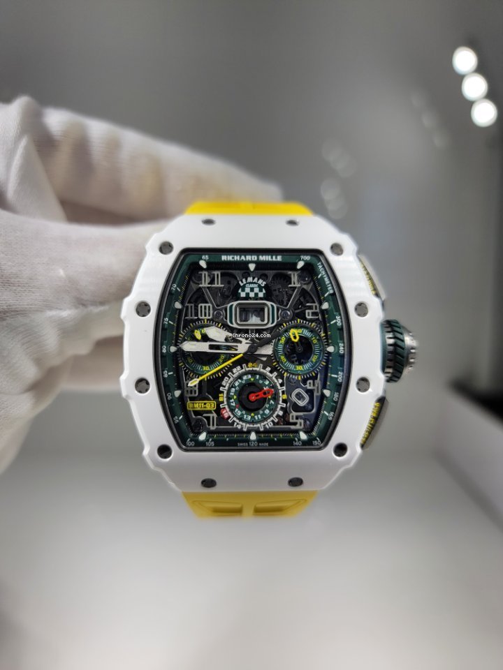 IMG_9081 Richard Mille RM 011 Mens watch Unisex Automatic Ceramic MON-01593 Replica 6