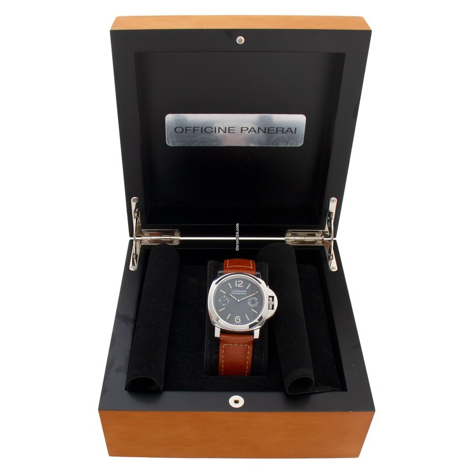 IMG_9081 Panerai Luminor Marina 8 Days Mens watch Unisex Manual winding Steel PAM00590 Replica 6
