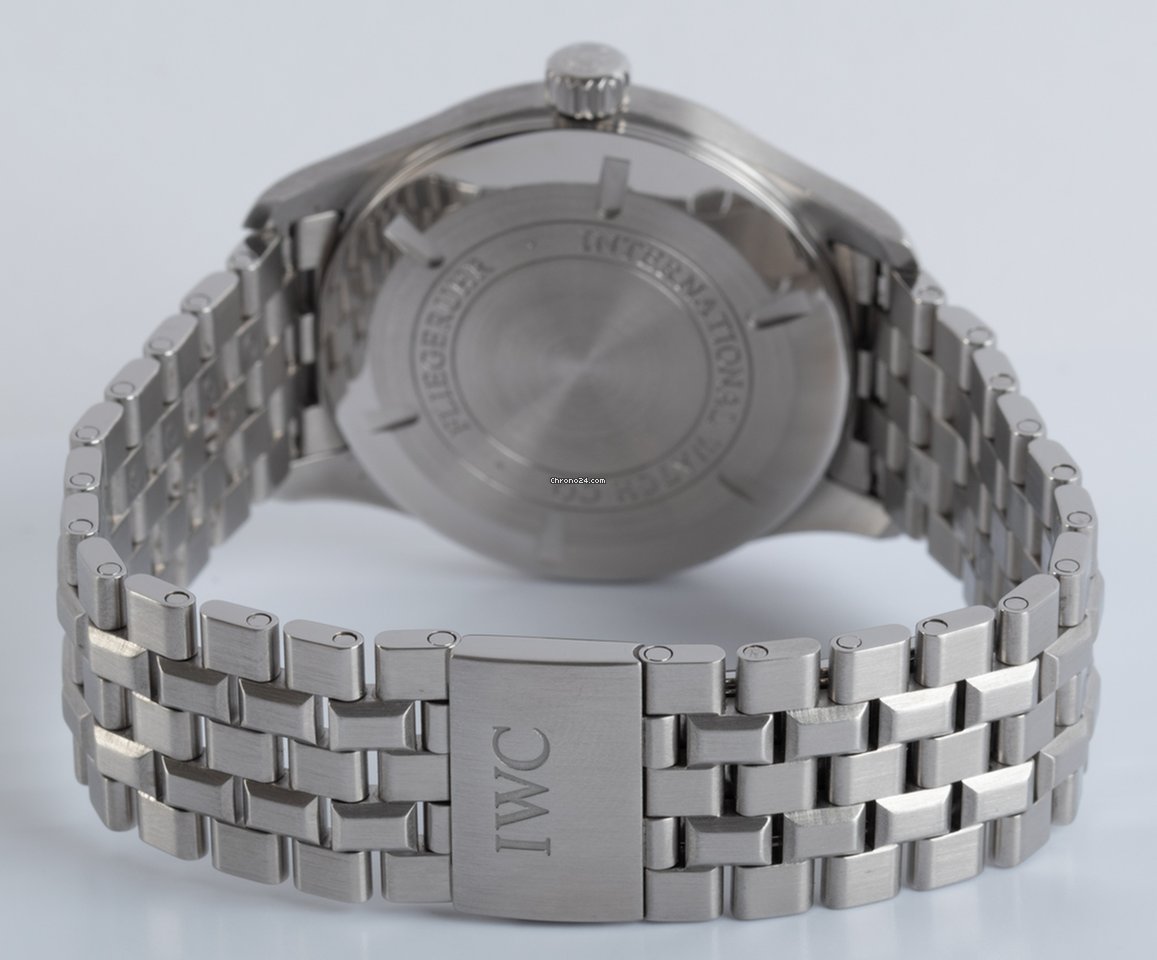 IMG_9081 IWC Pilot Mark Mens watch Unisex Automatic Steel IW325504 Replica 6