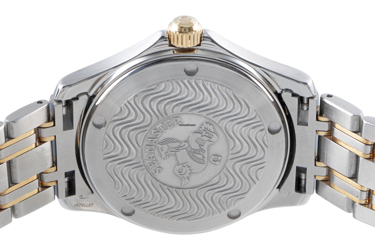 IMG_9081 Omega Seamaster Mens watch Unisex Automatic Gold Steel 168.1501 Replica 6