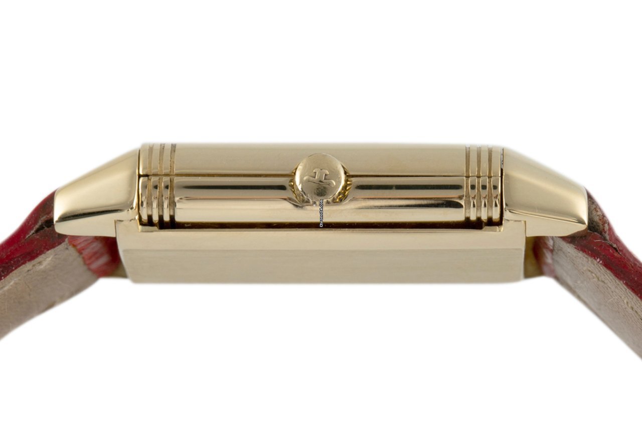 IMG_9081 Jaeger-LeCoultre Reverso Lady Womens watch Quartz Yellow gold 260.1.08 Replica 6