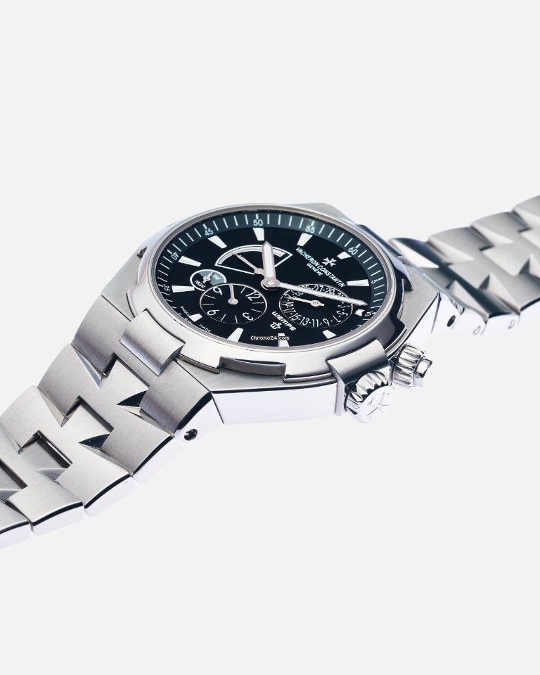 IMG_9081 Vacheron Constantin Overseas Dual Time Mens watch Unisex Automatic Steel 47450 B01A Replica 6