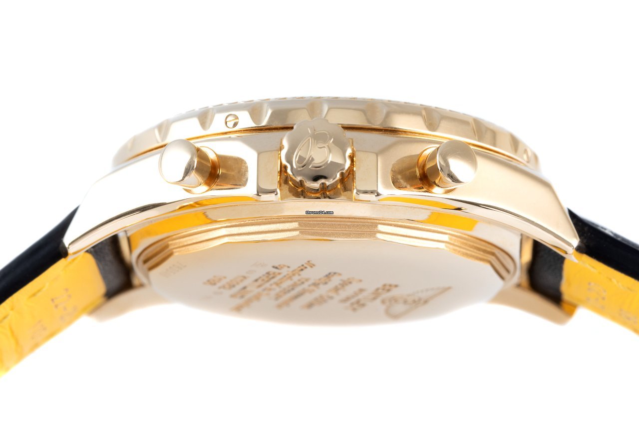 IMG_9081 Breitling Bentley GT Mens watch Unisex Automatic Yellow gold K13362 Replica 6