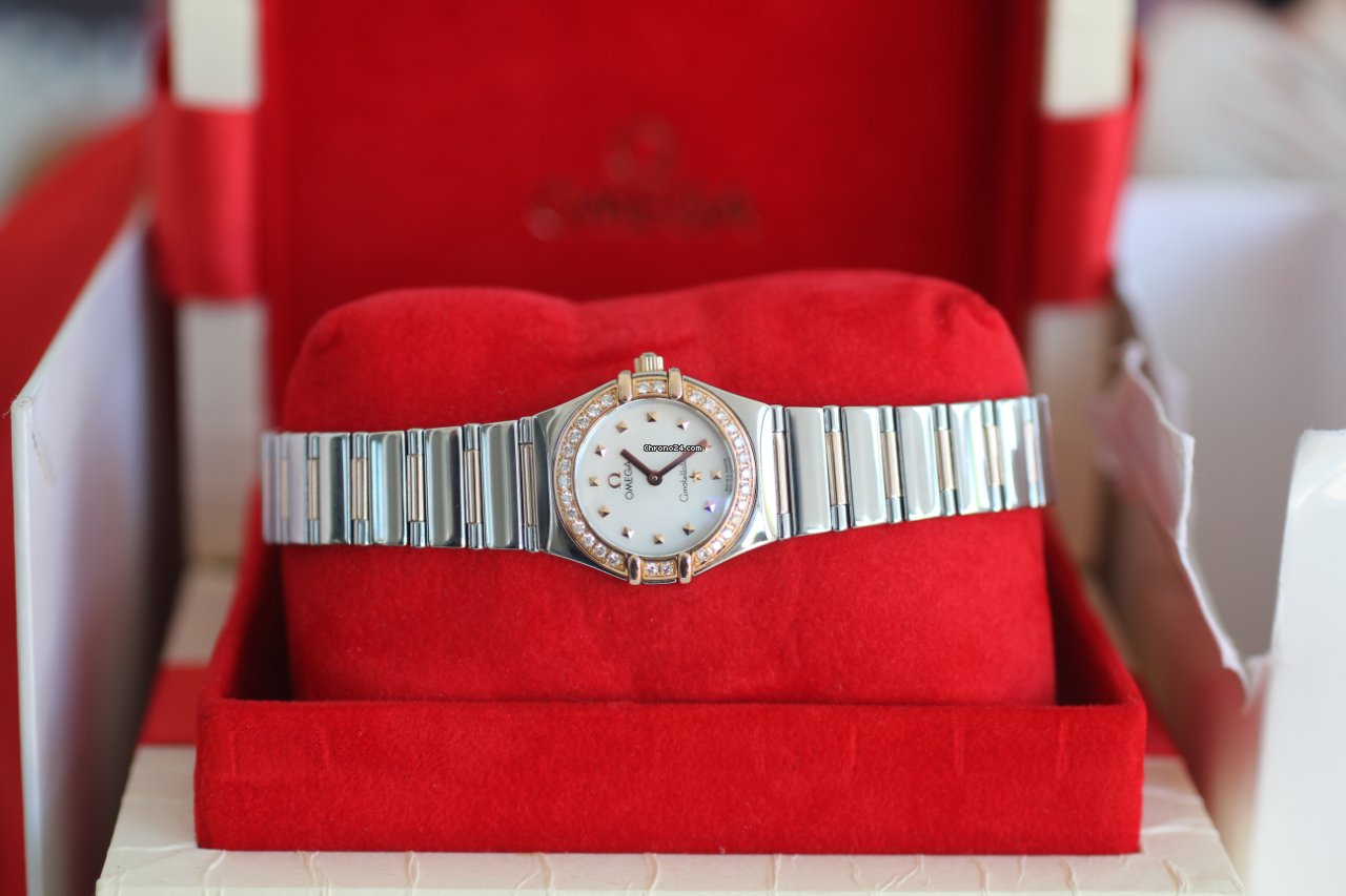 Omega Constellation Womens watch Quartz Steel 13687100 Replica 6