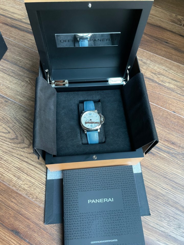 IMG_9081 Panerai Luminor Due Mens watch Unisex Automatic Steel PAM 00906 Replica 6