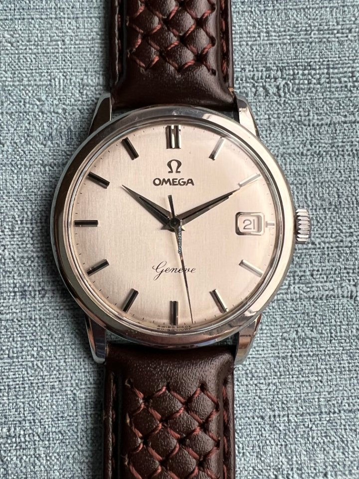 IMG_9081 Omega Geneve Mens watch Unisex Manual winding Steel 14703 Replica 6