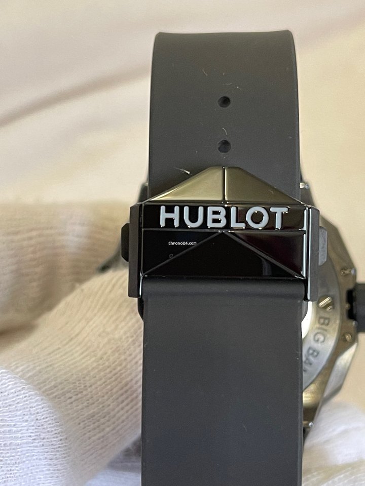 IMG_9081 Hublot Big Bang Sang Bleu Mens watch Unisex Automatic Ceramic 418.CX.1114.RX.MXM20 Replica 6