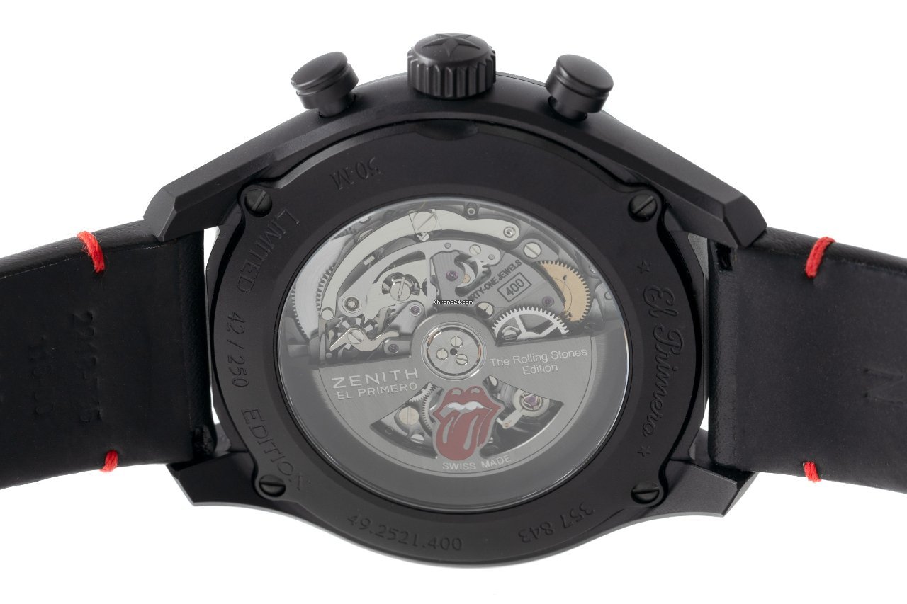IMG_9081 Zenith El Primero Mens watch Unisex Automatic Titanium 49.2521.400 98.C755 Replica 6