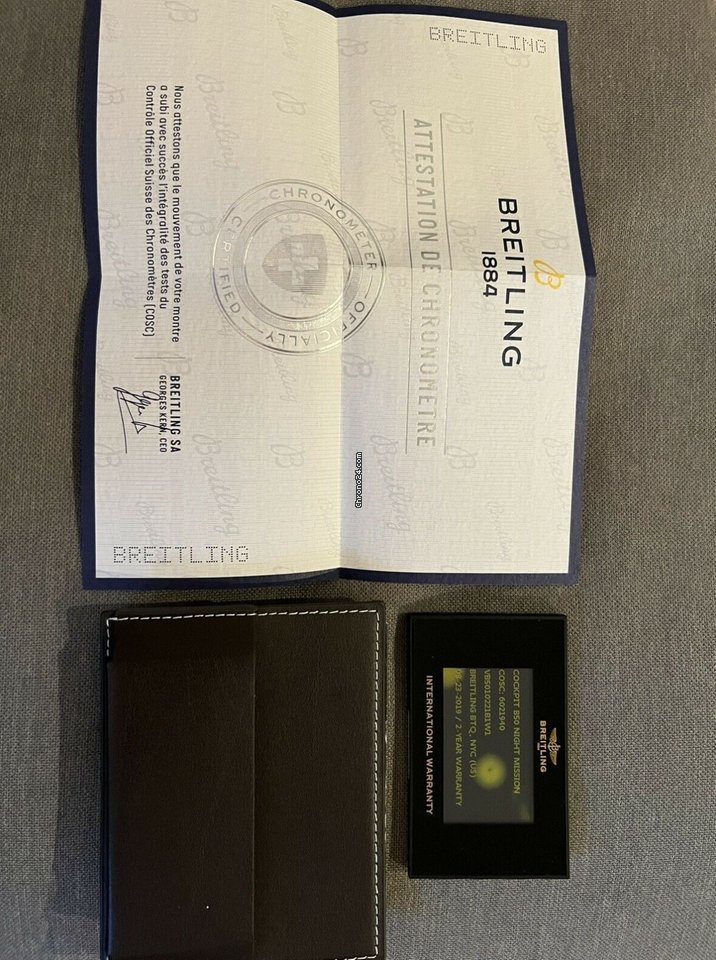 IMG_9081 Breitling Cockpit B50 Mens watch Unisex Quartz Titanium VB501022 BD41 Replica 6