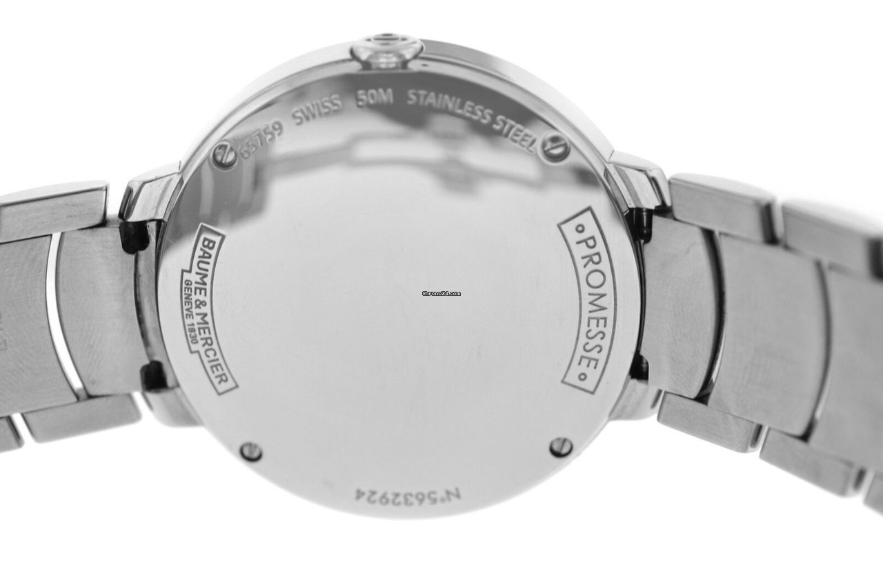 IMG_9081 Baume & Mercier Promesse Womens watch Quartz Steel 65759 Replica 6