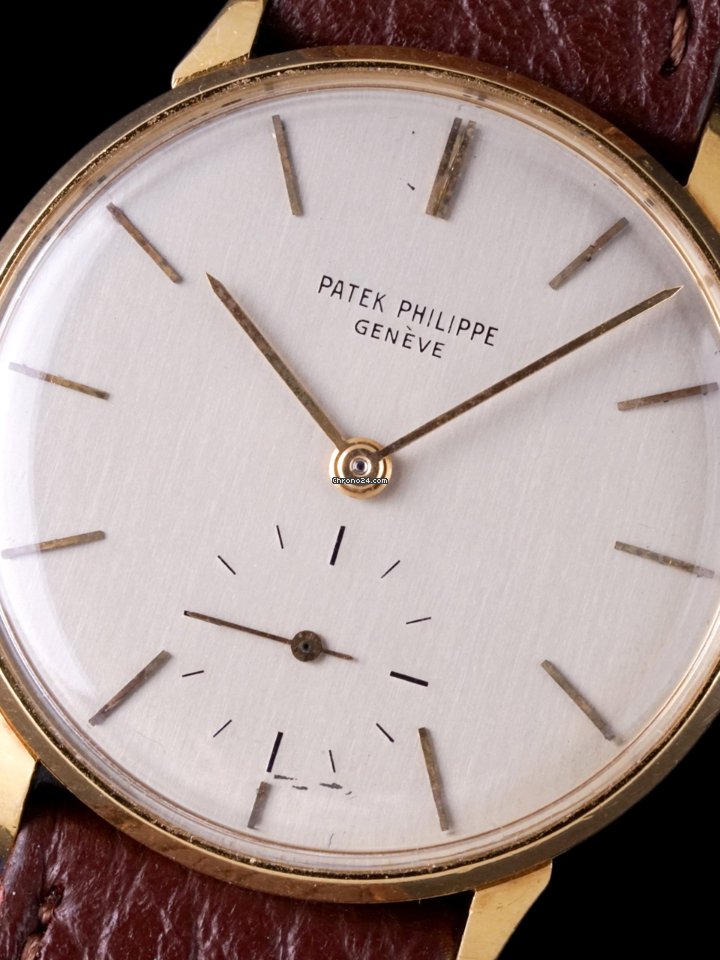 IMG_9081 Patek Philippe Calatrava Mens watch Unisex Manual winding Yellow gold 3420 Replica 6