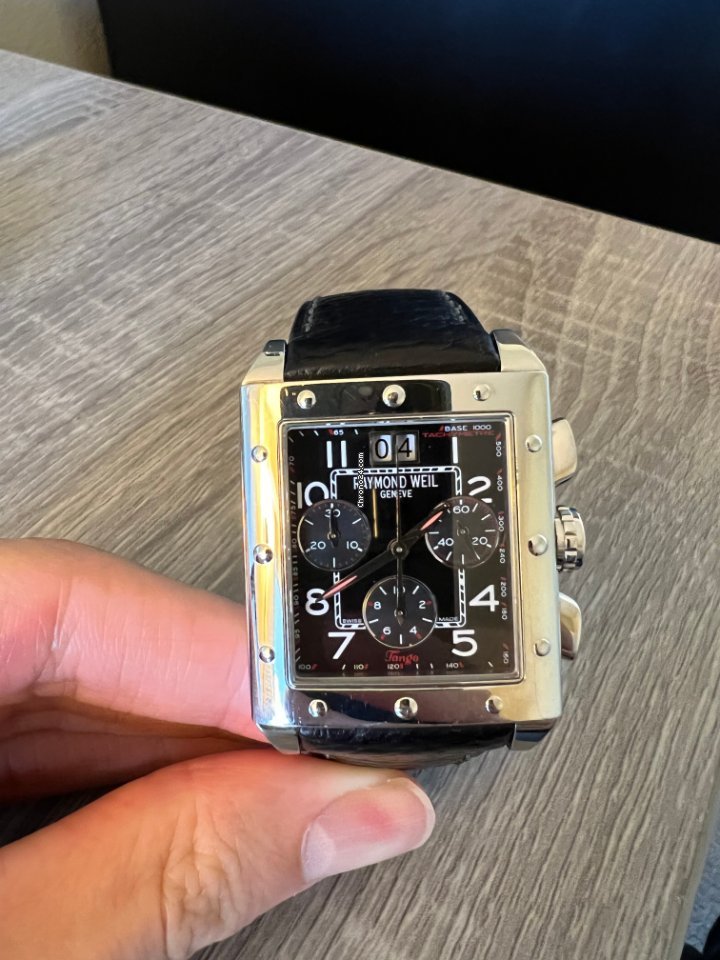IMG_9081 Raymond Weil Tango Mens watch Unisex Steel 48811-sr-05200 Replica 6