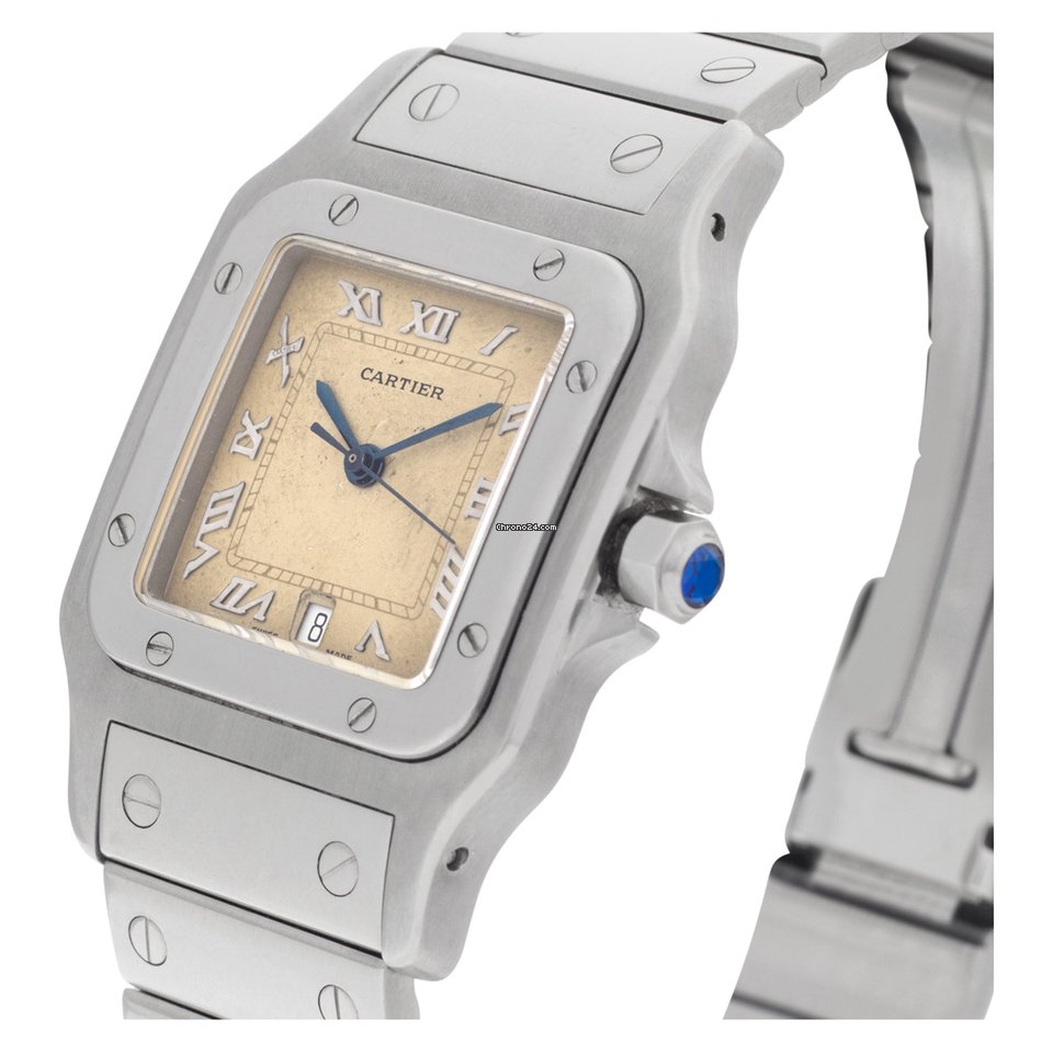 Cartier Santos Womens watch Quartz Steel W20025D6 1564 Replica 6