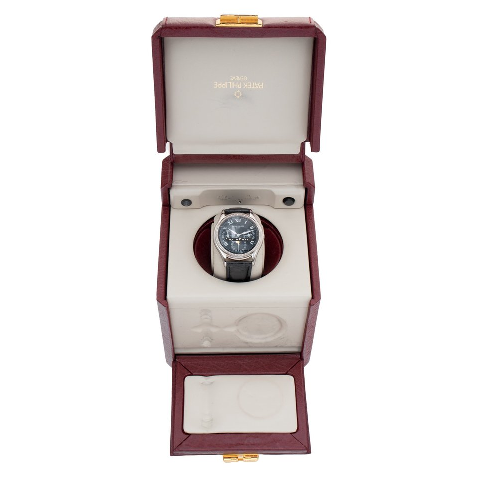 IMG_9081 Patek Philippe Perpetual Calendar Mens watch Unisex Automatic White gold 5038 Replica 6