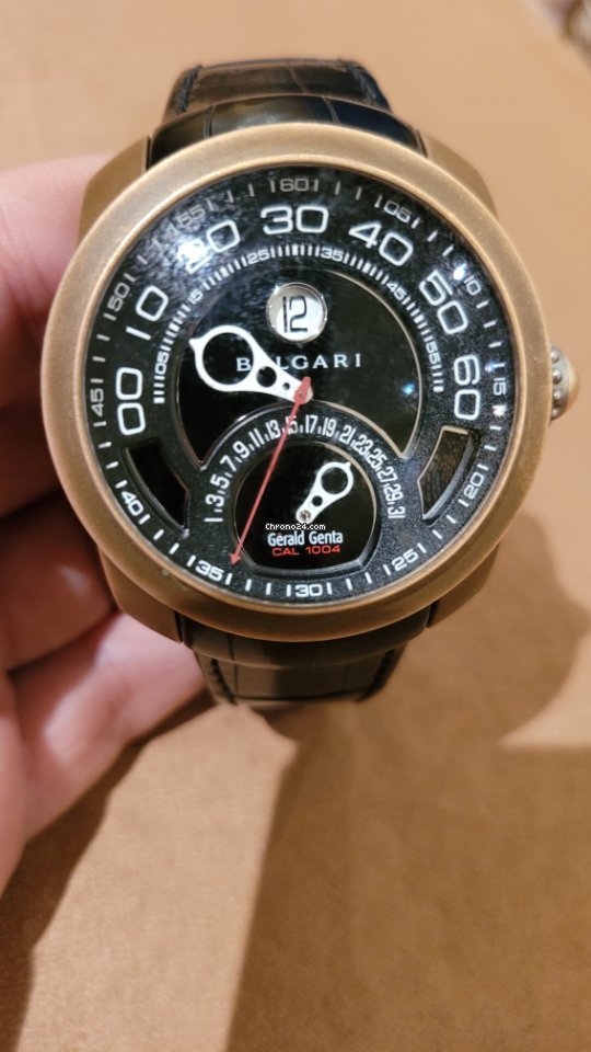 IMG_9081 Bulgari Mens watch Unisex Automatic Bronze GBS.Y.98 Replica 6