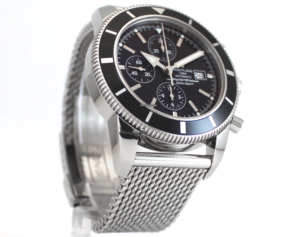 IMG_9081 Breitling Superocean Heritage Chronograph Mens watch Unisex Automatic Steel A1332024 B908 152A Replica 6