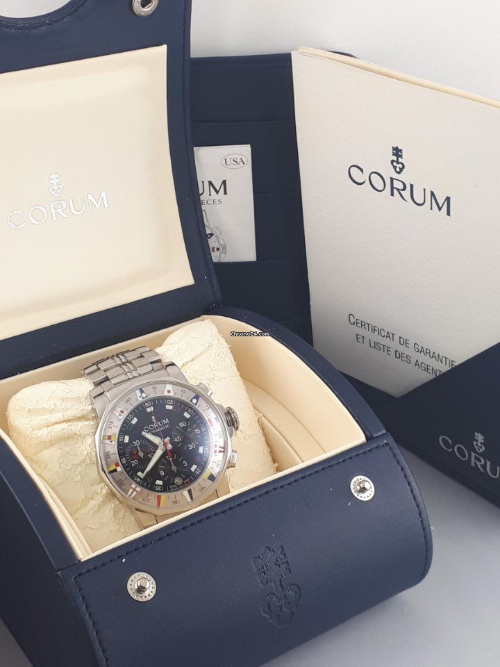 IMG_9081 Corum Admirals Cup Mens watch Unisex Automatic Steel 985.630.20 Replica 6