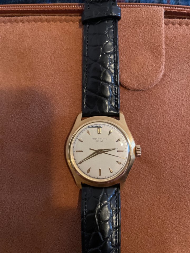 IMG_9081 Patek Philippe Calatrava Mens watch Unisex Manual winding Yellow gold 2533 Replica 6