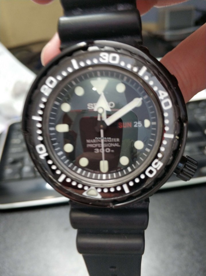 Seiko Marinemaster Mens watch Unisex Quartz Steel SBBN035 Replica 6