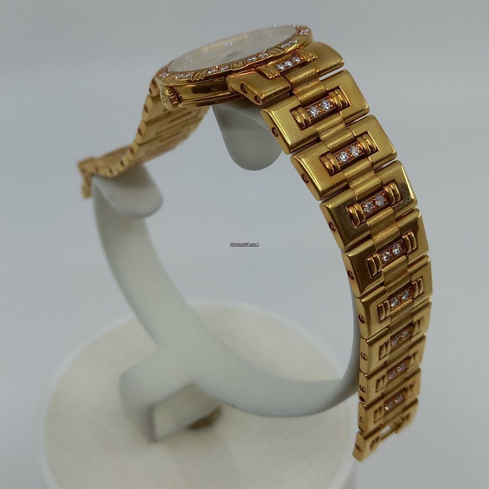 IMG_9081 Piaget Dancer Womens watch Quartz Yellow gold 80564 k 818 Replica 6