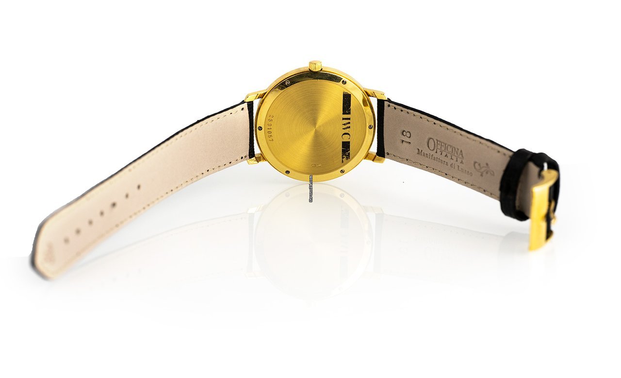 IMG_9081 IWC Portofino Mens watch Unisex Manual winding Yellow gold IW2050 Replica 6