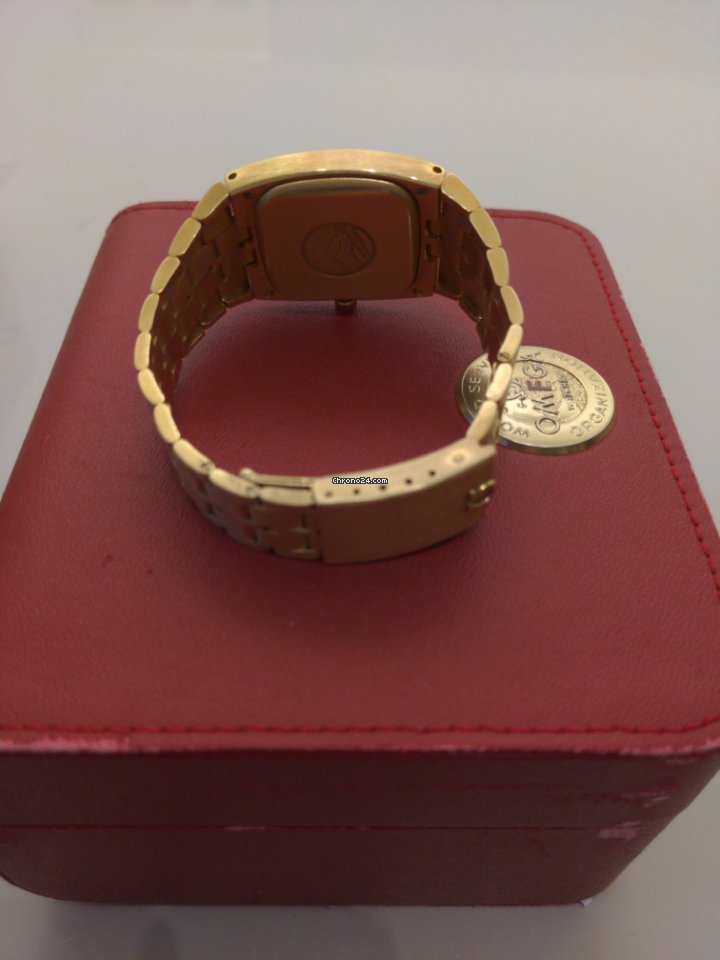 Omega Constellation Mens watch Unisex Automatic Yellow gold 166.059 Replica 6