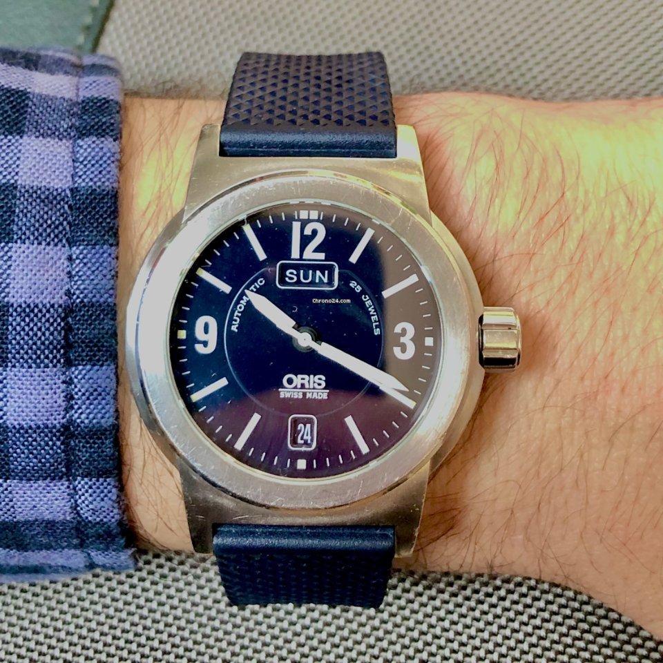 IMG_9081 Oris BC3 Mens watch Unisex Automatic Steel 7500 Replica 6