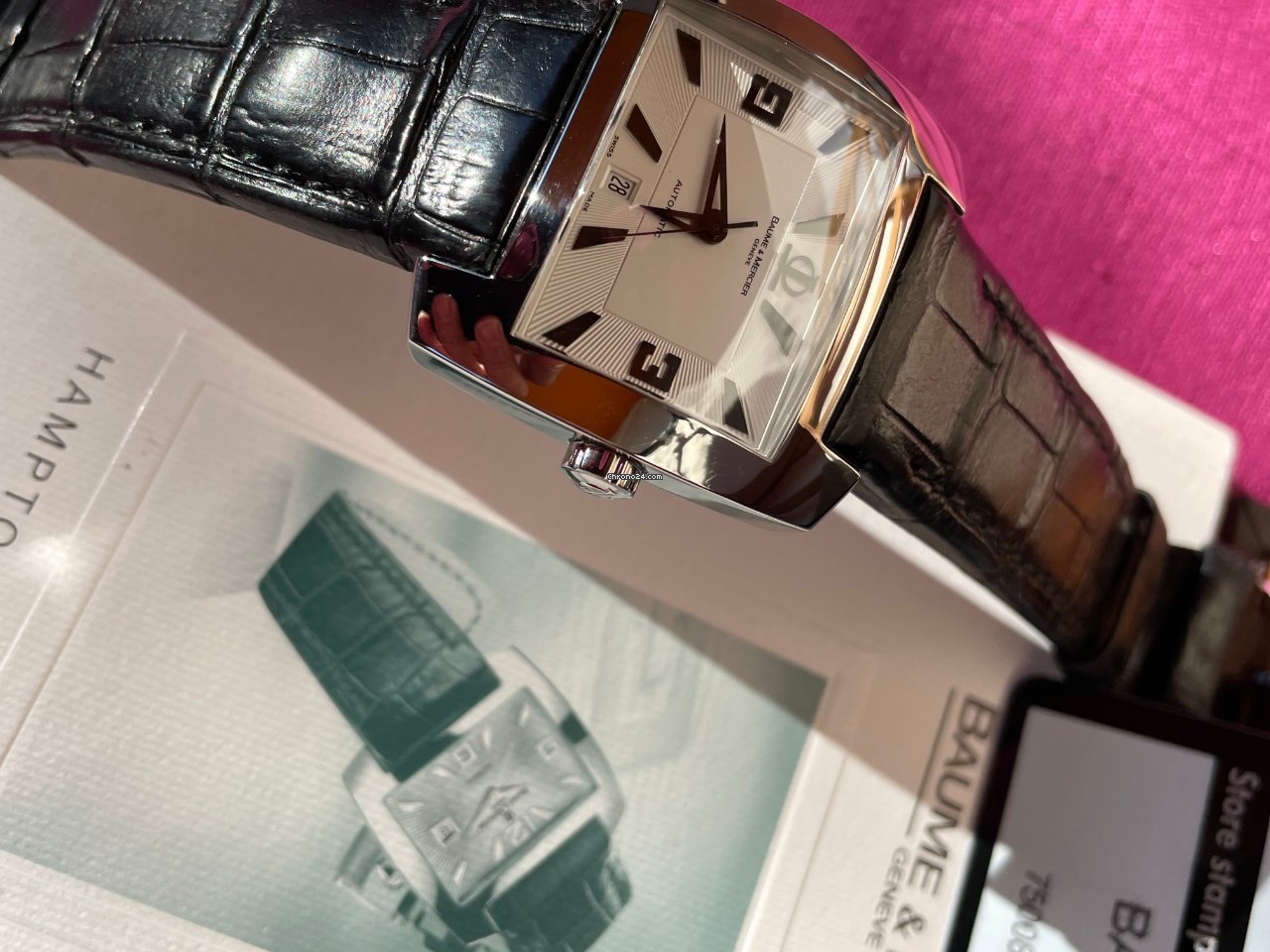 IMG_9081 Baume & Mercier Hampton Mens watch Unisex Automatic Steel M0A08369 Replica 6