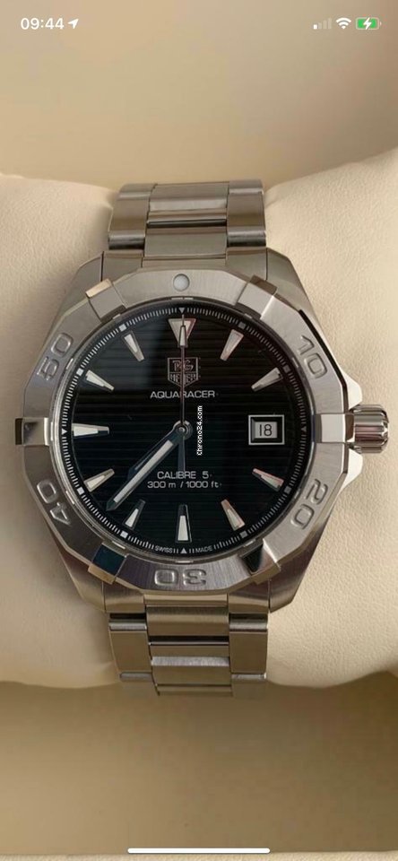 IMG_9081 TAG Heuer Aquaracer 300M Mens watch Unisex Automatic Steel WAY2110.BA0910 Replica 6