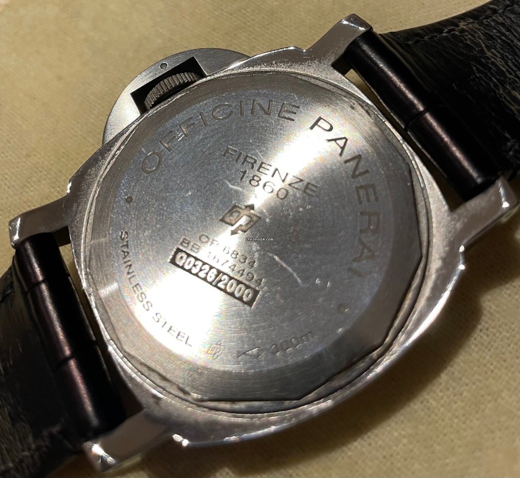 IMG_9081 Panerai Luminor Base Logo Mens watch Unisex Manual winding Steel PAM 00000 Replica 6