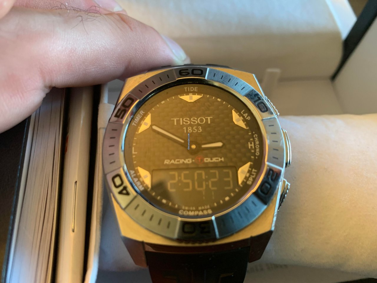 Tissot Racing-Touch Mens watch Unisex Quartz Steel T002.520.17.051.00 Replica 6
