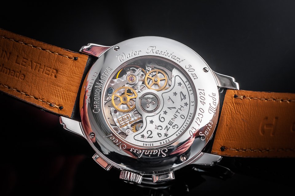 IMG_9081 Zenith El Primero Chronomaster Lady Mens watch Unisex Automatic Steel 03 1230 4021 Replica 6