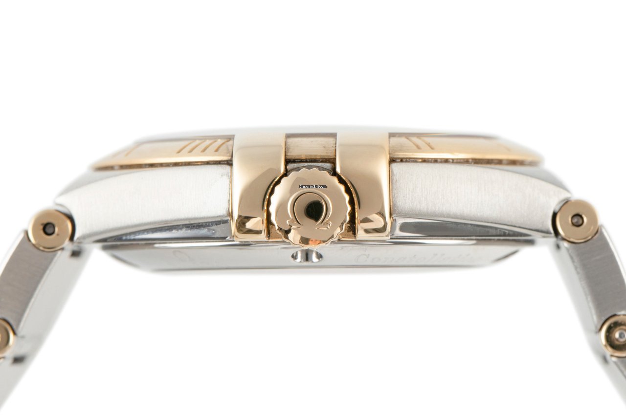 IMG_9081 Omega Constellation Ladies Mens watch Unisex Automatic Gold Steel 123.20.35.20.52.002 Replica 6
