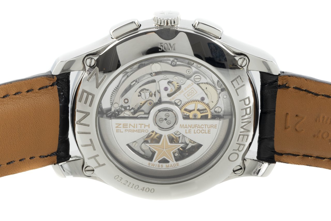 IMG_9081 Zenith Captain Chronograph Mens watch Unisex Automatic Steel 03.2110.400 Replica 6