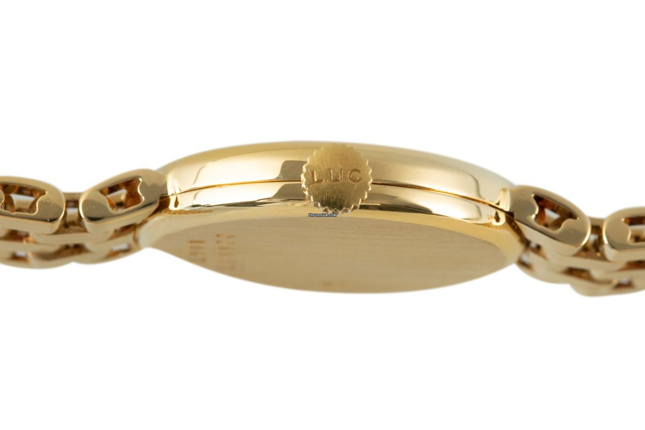 IMG_9081 Chopard Womens watch Quartz Yellow gold 4067 Replica 6
