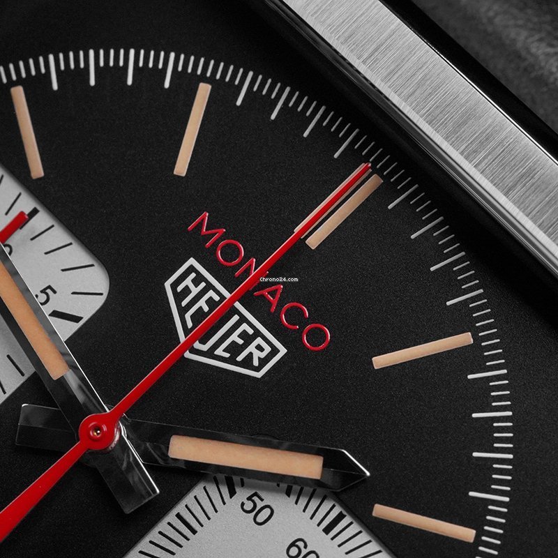 TAG Heuer Monaco Calibre 11 Mens watch Unisex Steel CAW211S.FC6375 Replica 6