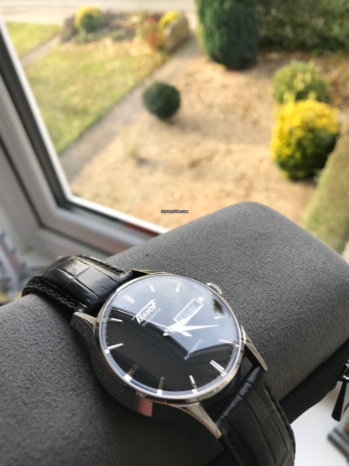IMG_9081 Tissot Heritage Visodate Mens watch Unisex Automatic Steel T0194301605101 Replica 6