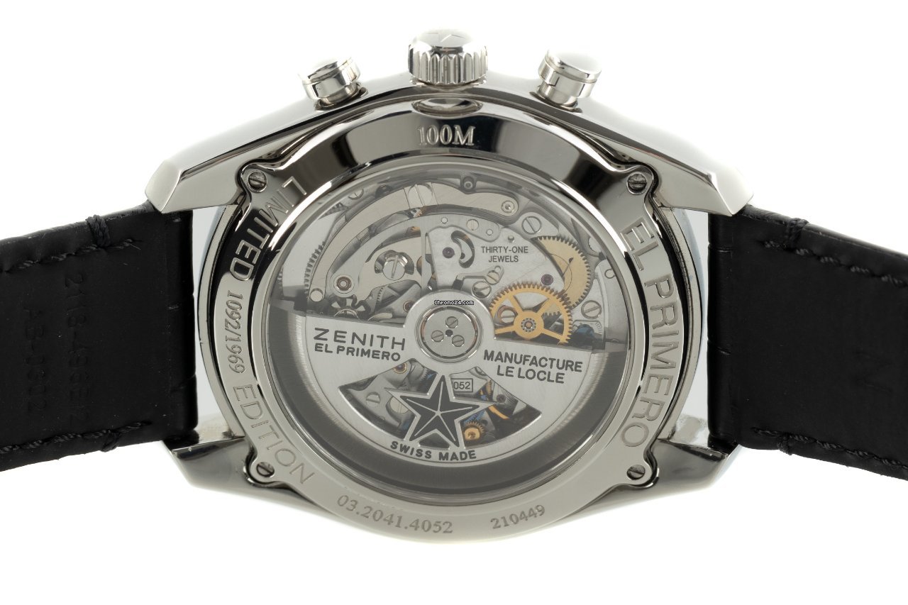 IMG_9081 Zenith El Primero Chronograph Mens watch Unisex Automatic Steel 03.2041.4052 69.C496 Replica 6