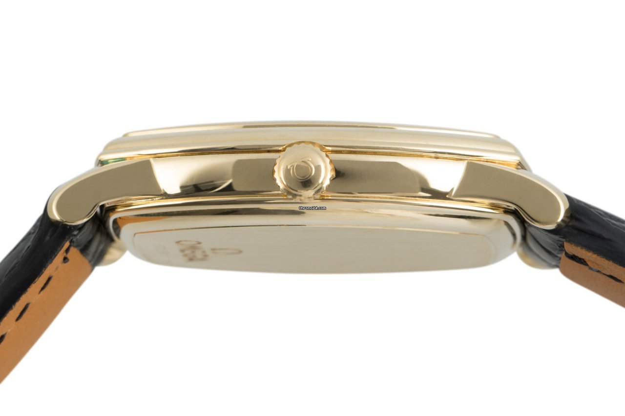 IMG_9081 Omega De Ville Prestige Mens watch Unisex Automatic Yellow gold 4653.31 Replica 6