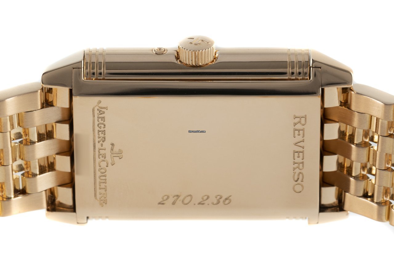 Jaeger-LeCoultre Reverso Grande Taille Mens watch Unisex Manual winding Red gold 270.2.36 Replica 6