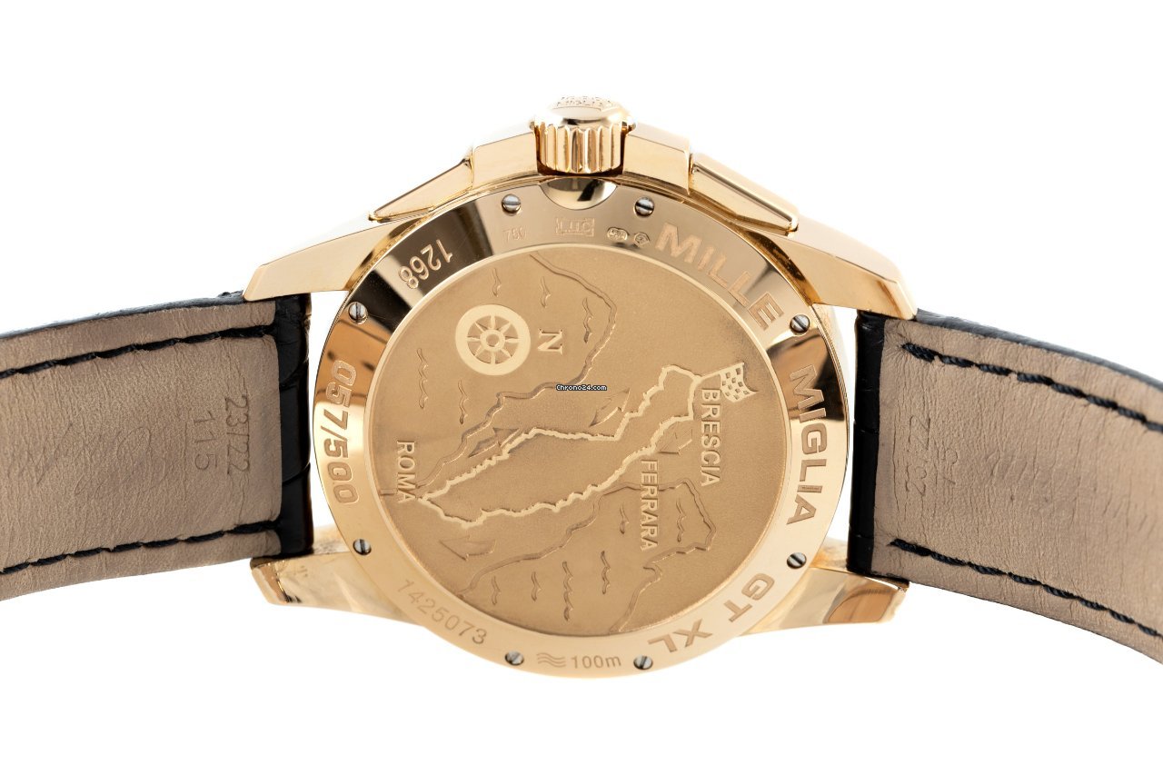 IMG_9081 Chopard Mille Miglia Mens watch Unisex Automatic Red gold 161268-5003 Replica 6