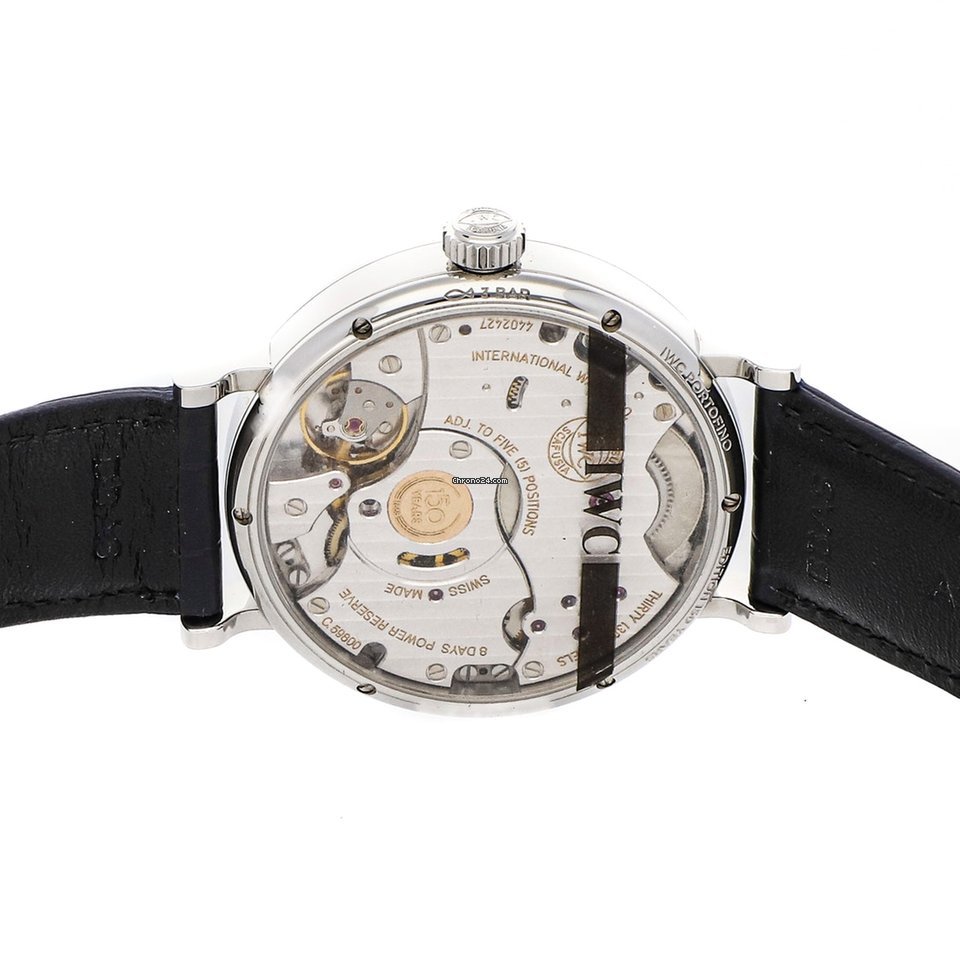 IMG_9081 IWC Portofino Hand-Wound Mens watch Unisex Manual winding Steel IW5164-06 Replica 6