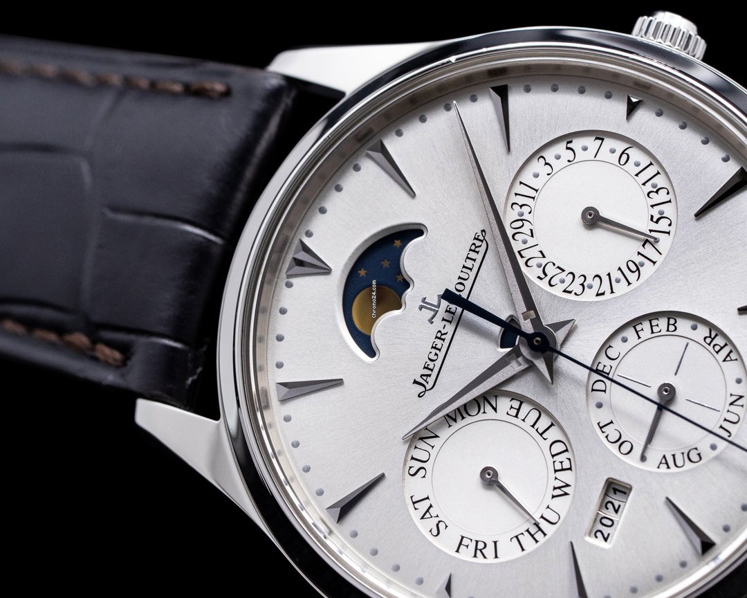 Jaeger-LeCoultre Master Ultra Thin Perpetual Mens watch Unisex Automatic Steel 130842J Replica 6