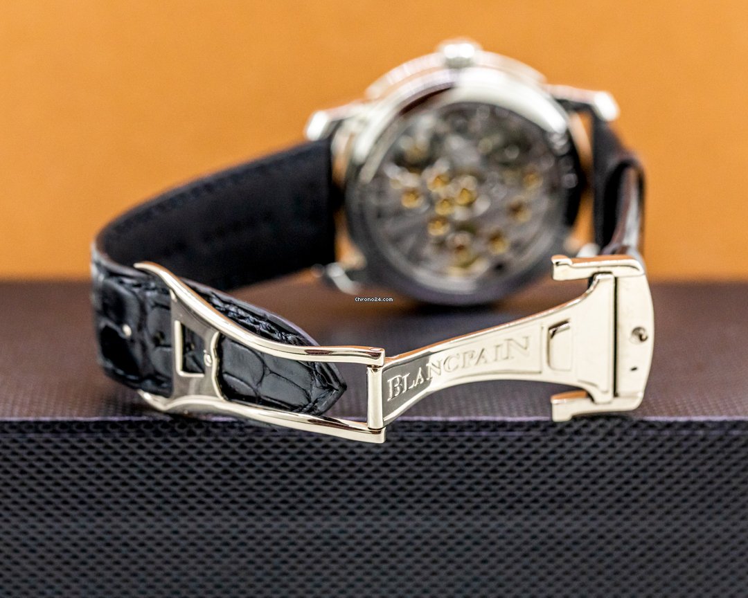 IMG_9081 Blancpain Le Brassus Mens watch Unisex Automatic Platinum 4213-3442-55B Replica 6