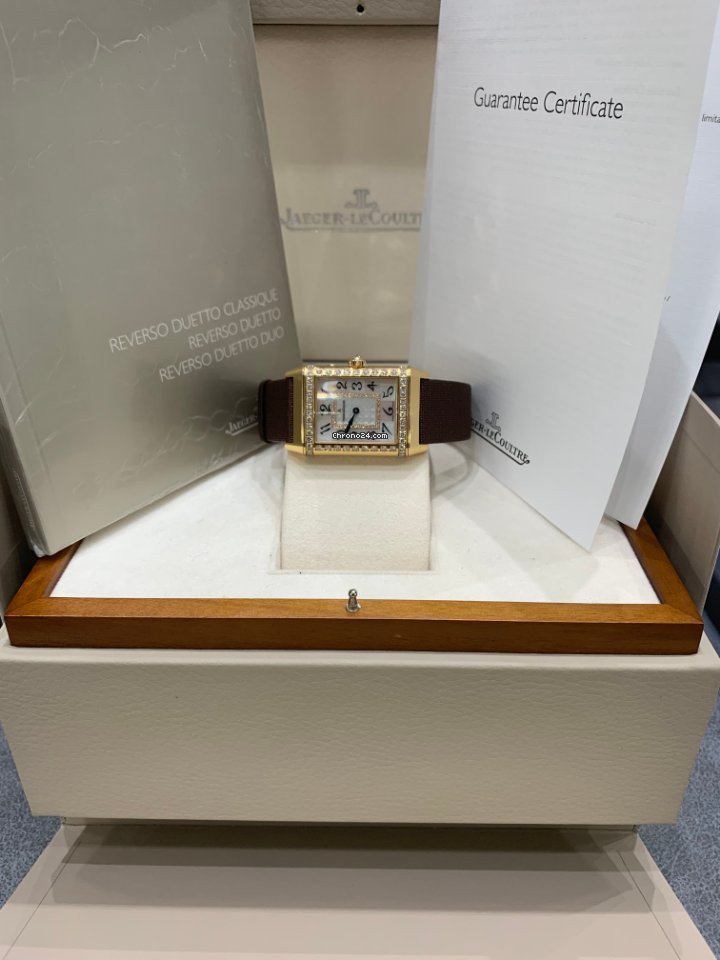 Jaeger-LeCoultre Reverso Womens watch Manual winding Rose gold 269.2.54 Replica 6