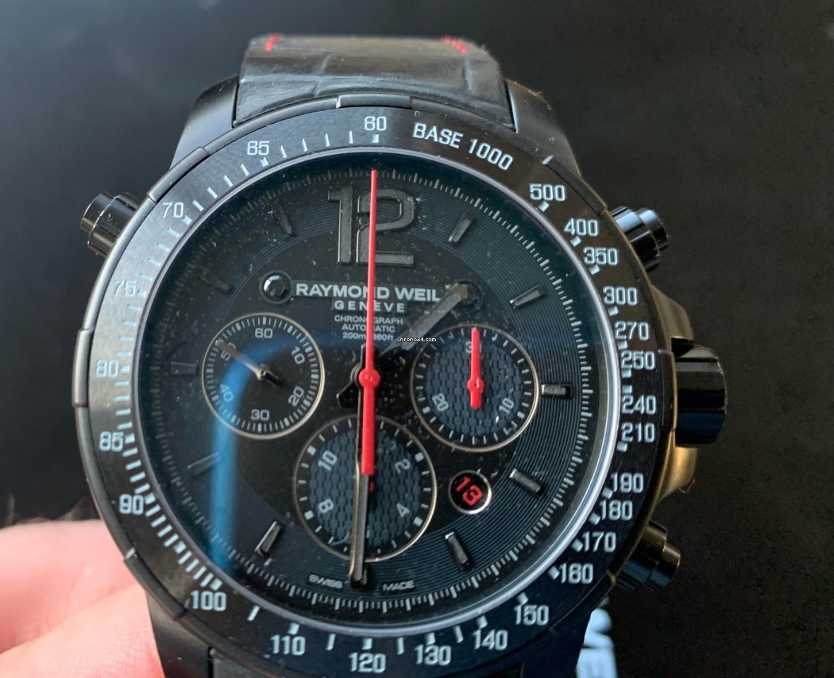 IMG_9081 Raymond Weil Nabucco Mens watch Unisex Automatic Titanium 7810-BSF-05207 Replica 6