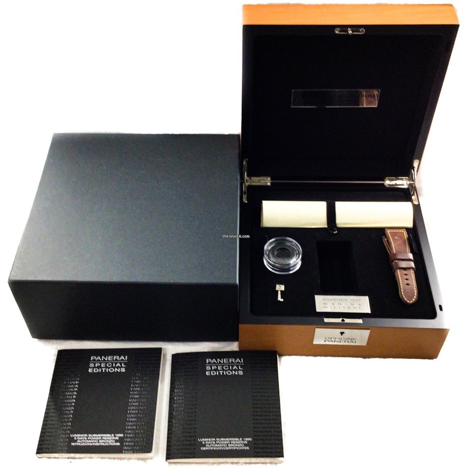 IMG_9081 Panerai Special Editions Mens watch Unisex Automatic Bronze PAM00507 Replica 6