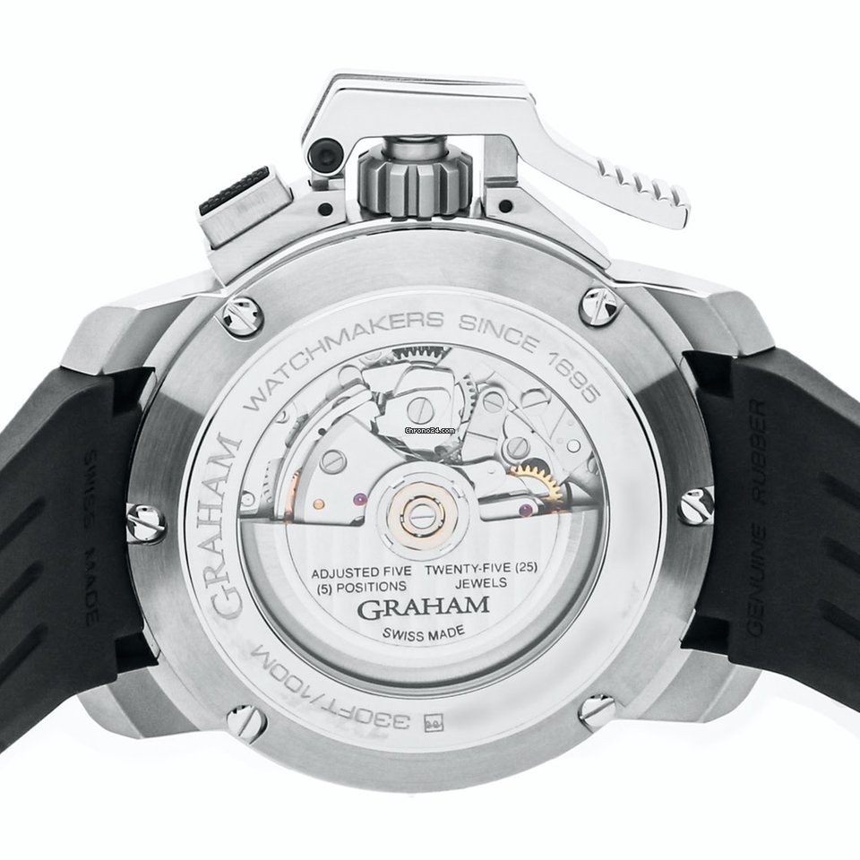 Graham Chronofighter Oversize Mens watch Unisex Automatic Steel 2CCAS.B36A Replica 6
